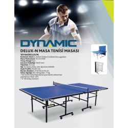 Dynamic Delux Indoor Masa Tenisi Masası
