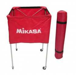 Mikasa BCSPSH-B Kırmızı Top Taşıma Sepeti
