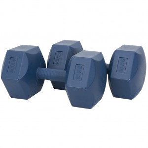 Scucs Plastik Köşeli Dambıl Set 10 kg x 2