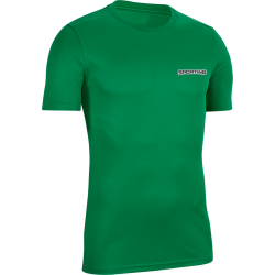 Bisiklet Yaka Antrenman T-shirt Mikro Polyester Fosfor Yeşil