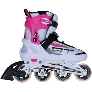 Voit Aviator Inline Ayarlanabilir Numaralı Paten Pembe - Beyaz (40-43)