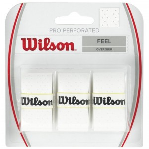 Wilson Overgrip Pro Perforated 3lü WRZ4005WH