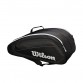Wilson Çanta Fed Team 12 Raket Siyah/Beyaz WRZ834812